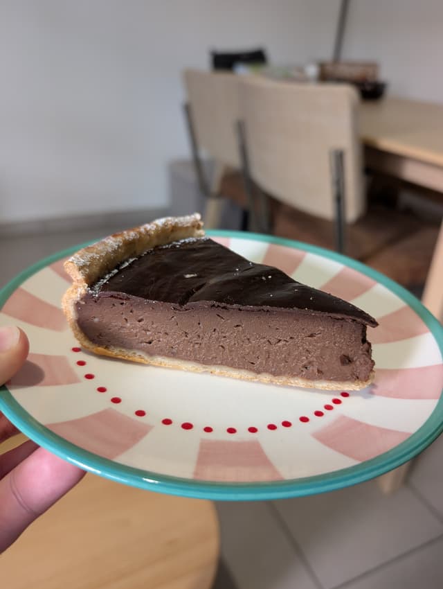 Flan pâtissier au chocolat