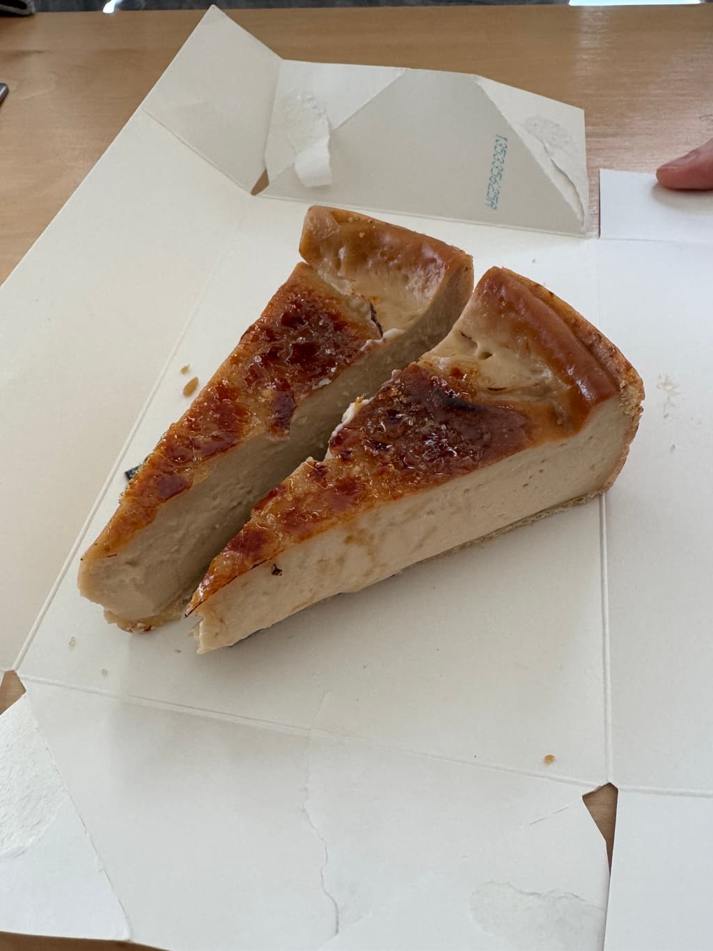 Flan café flambé