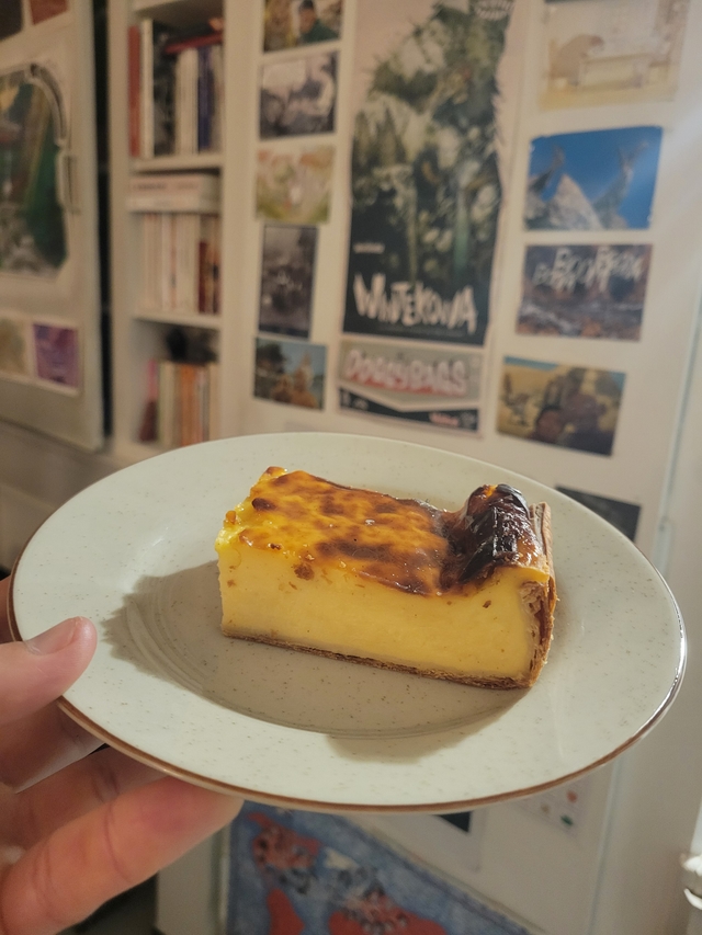 Flan pâtissier à la vanille.